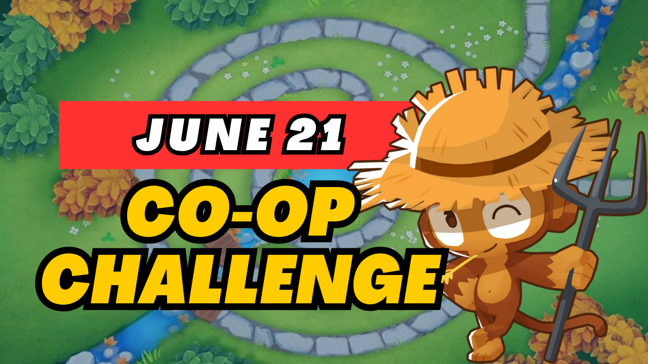 BTD6 June 21, 2025 Daily CO-OP Challenge! Discover top strategies to conquer this challenging daily quest and get tips for passing tough levels. Explore the latest guide and insights for Bloons TD 6!