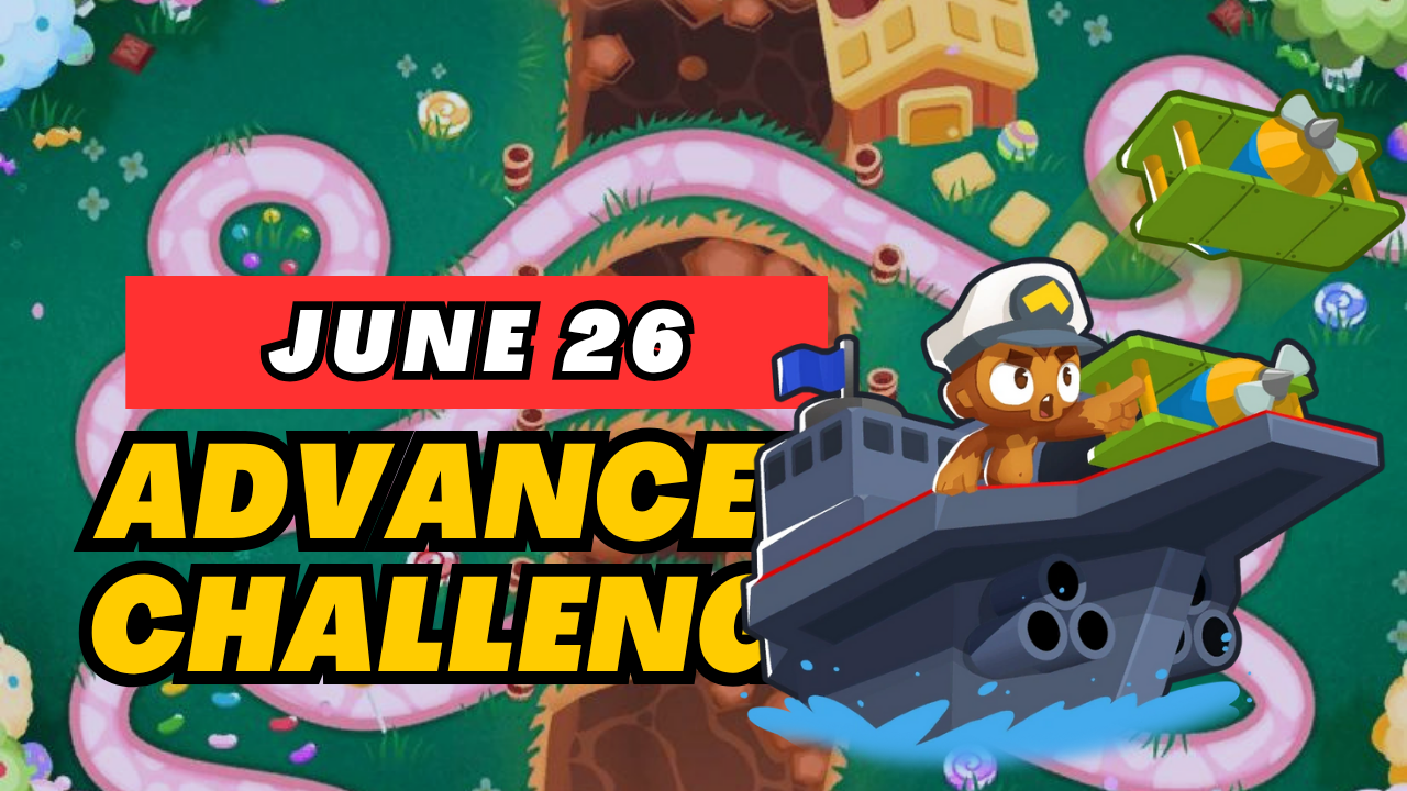 BTD6 June 26, 2025 Daily Standard Challenge! Discover top strategies to conquer this challenging daily quest and get tips for passing tough levels. Explore the latest guide and insights for Bloons TD 6!