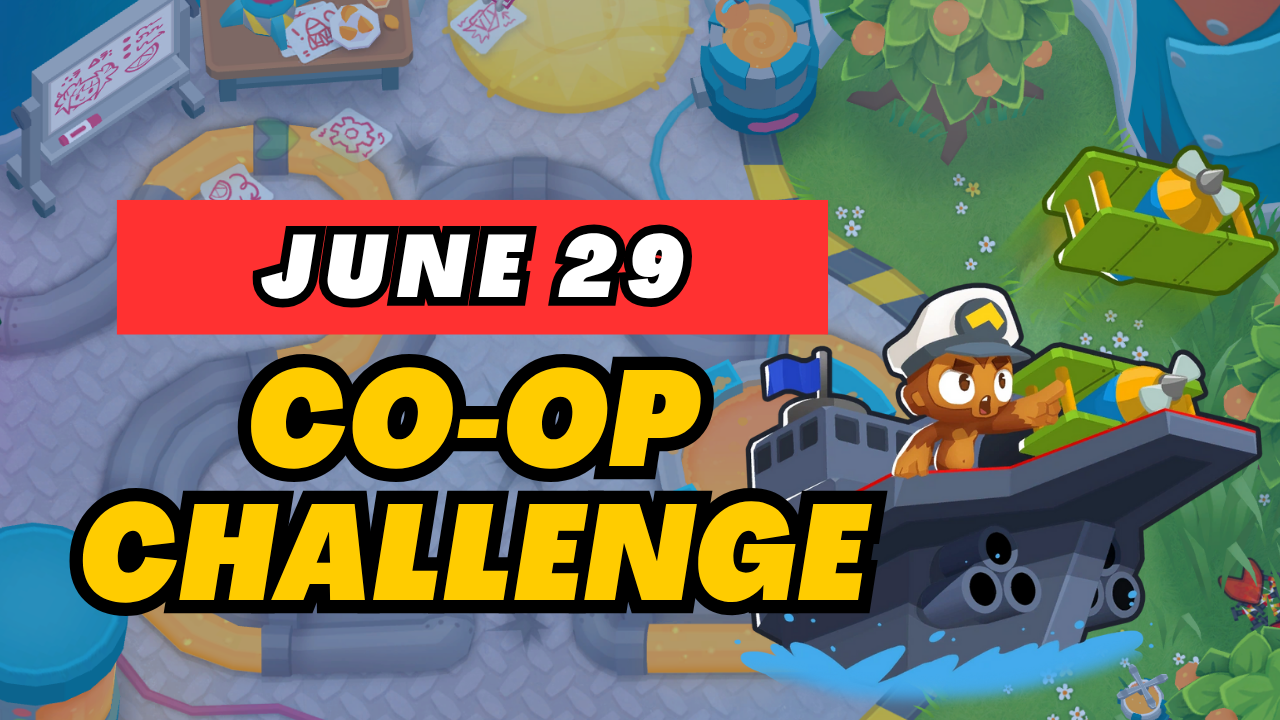 BTD6 June 29, 2025 Daily CO-OP Challenge! Discover top strategies to conquer this challenging daily quest and get tips for passing tough levels. Explore the latest guide and insights for Bloons TD 6!