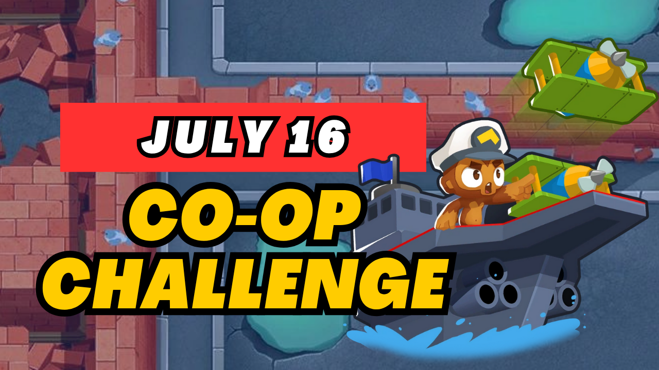 BTD6 July 16, 2025 Daily CO-OP Challenge! Discover top strategies to conquer this challenging daily quest and get tips for passing tough levels. Explore the latest guide and insights for Bloons TD 6!