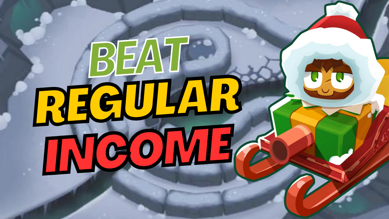 Step-by-step walkthrough for completing the Regular Income quest in BTD6 using Captain Churchill, Banana Farms, and Alchemist buffs. No Monkey Knowledge required.