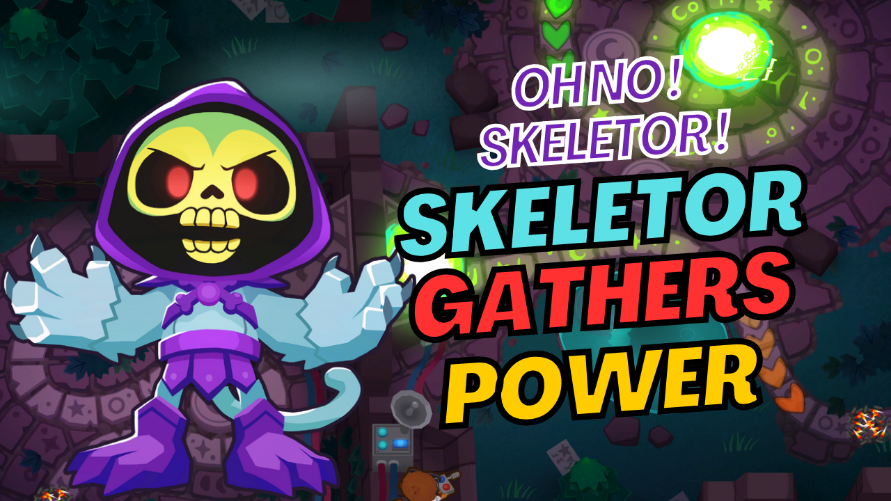 Full strategy to complete Skeletor Gathers Power in BTD6’s v51 Tales update. Fast income setup, easy defense plan, and step-by-step walkthrough.