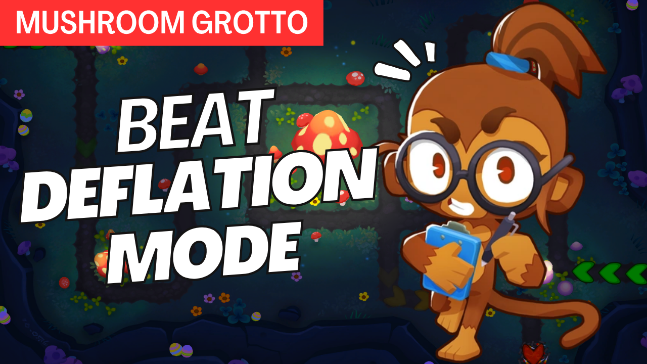 Deflation on Mushroom Grotto made easy! Use this optimized setup to handle darkness, manage limited cash, and clear every round!