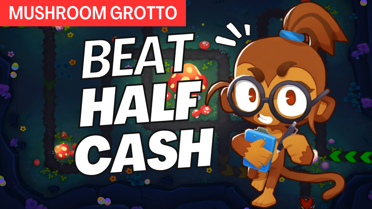 Half Cash on Mushroom Grotto is brutal! Learn how to survive low income, manage darkness, and build an efficient defense to secure the win!