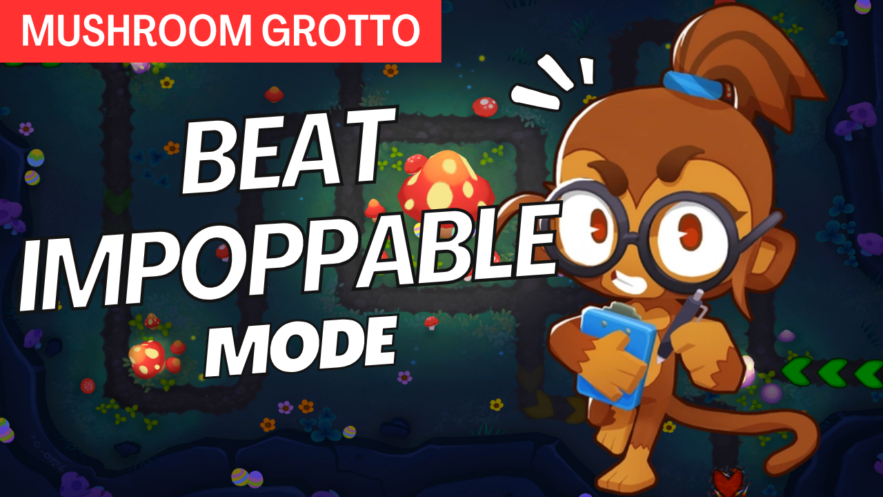 Impoppable on Mushroom Grotto is tough! Learn how to manage limited cash, control darkness, and build a powerful defense to win every round!