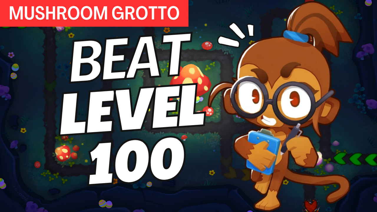 Late game on Mushroom Grotto is intense! Learn how to handle darkness, optimize your defense, and survive round 100+ with a powerful setup!