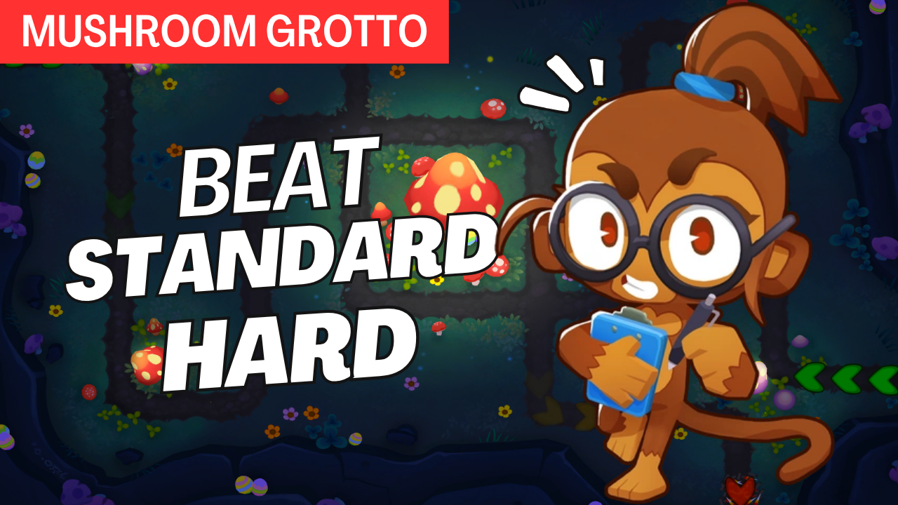 Hard mode on Mushroom Grotto is challenging! Learn how to control darkness, place towers smartly, and dominate every round with a strong strategy!