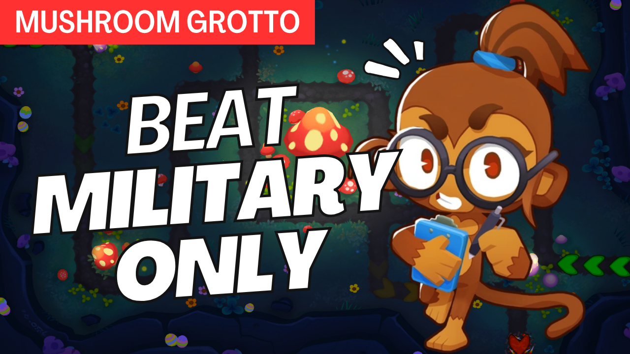 Military Only on Mushroom Grotto made easy! Learn how to manage darkness, place towers efficiently, and dominate every round with strong military units!