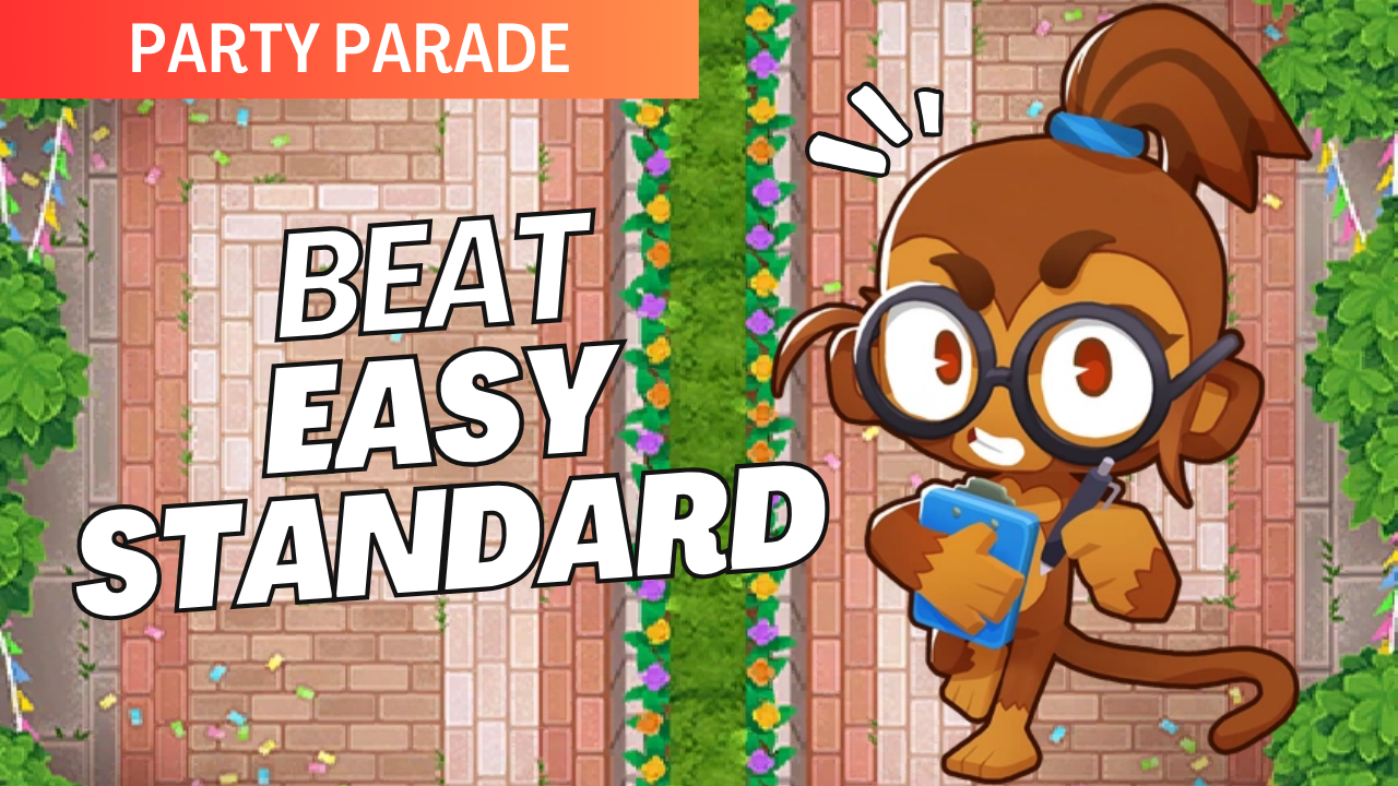 Party Parade made simple! Use this easy strategy to dominate Standard (Easy) mode with strong early defense and clean tower placement!