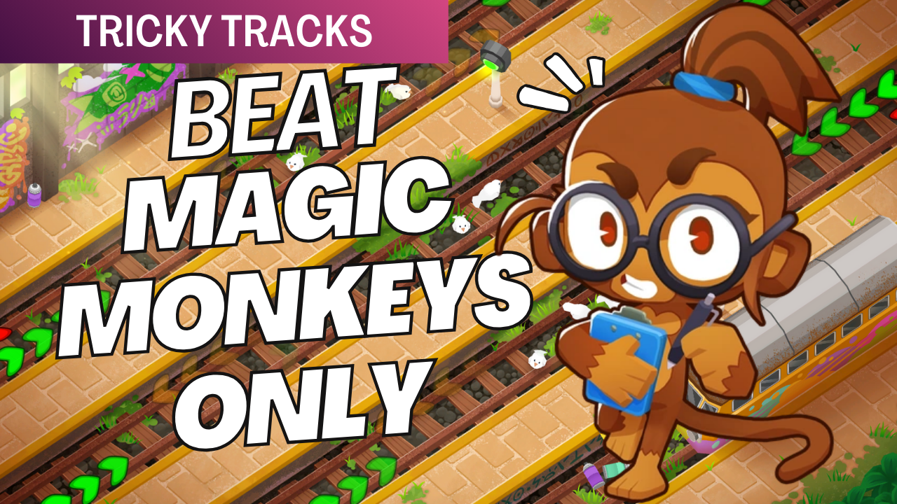 Magic Monkeys Only made easy! Use this powerful setup to dominate Tricky Tracks and clear every round with smart magic tower upgrades.