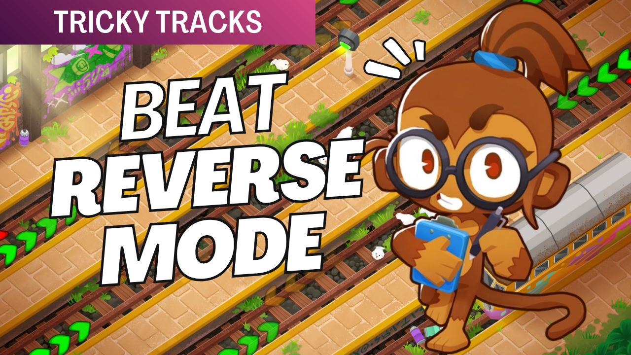 Reverse mode messing you up? Master Tricky Tracks with this easy strategy and dominate every round with perfect tower placement!