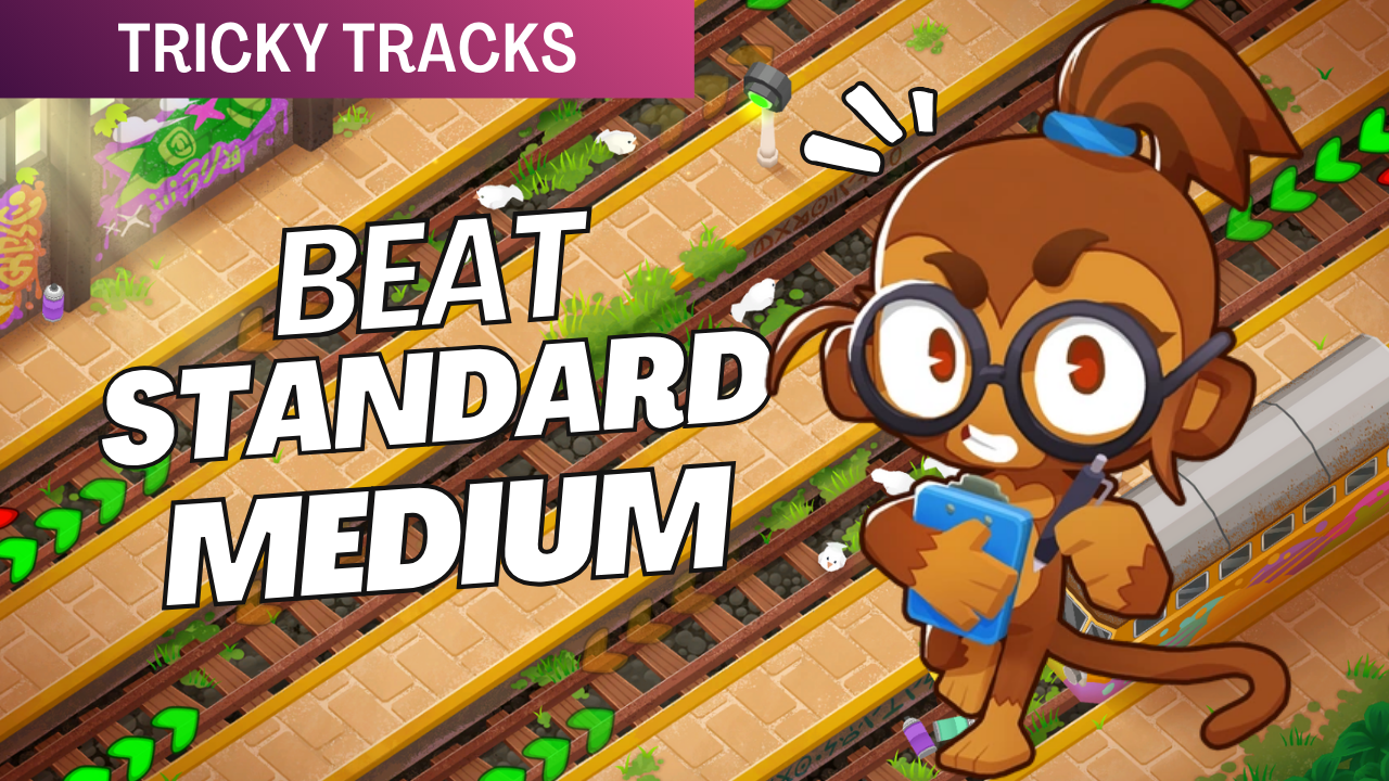 Tricky Tracks getting harder on Medium? Use this proven setup to dominate every round with smart placements and strong upgrades. Easy win strategy inside!