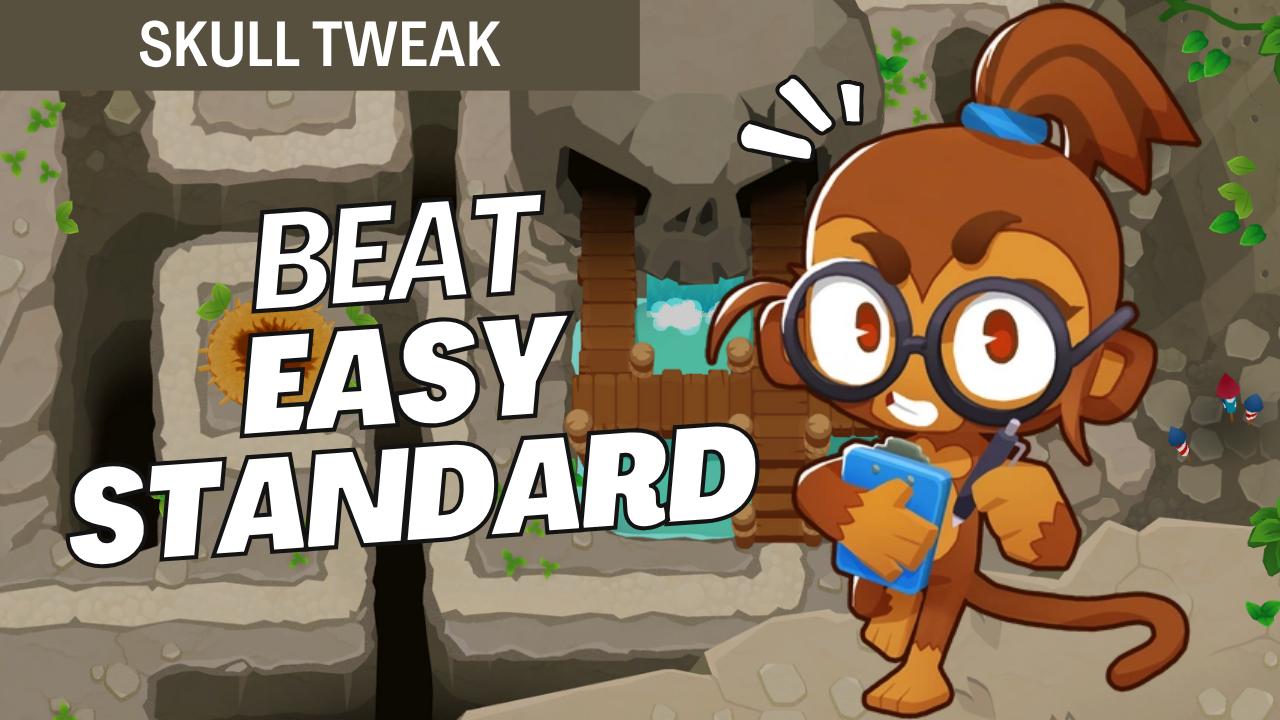 Skull Tweak made easy! Use smart tower placements around the skull-shaped map and build a strong defense to clear every round!