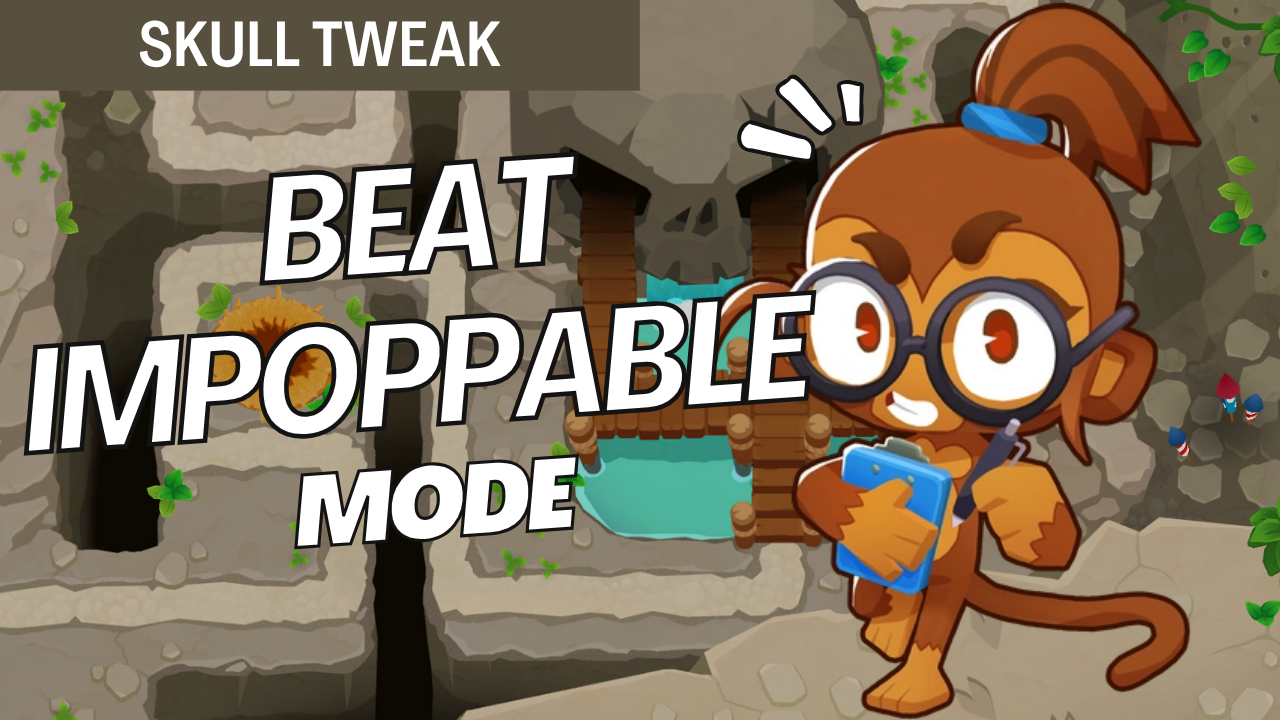Impoppable on Skull Tweak is brutal! Optimize every dollar, use smart tower placements, and build a powerful defense to survive every round!