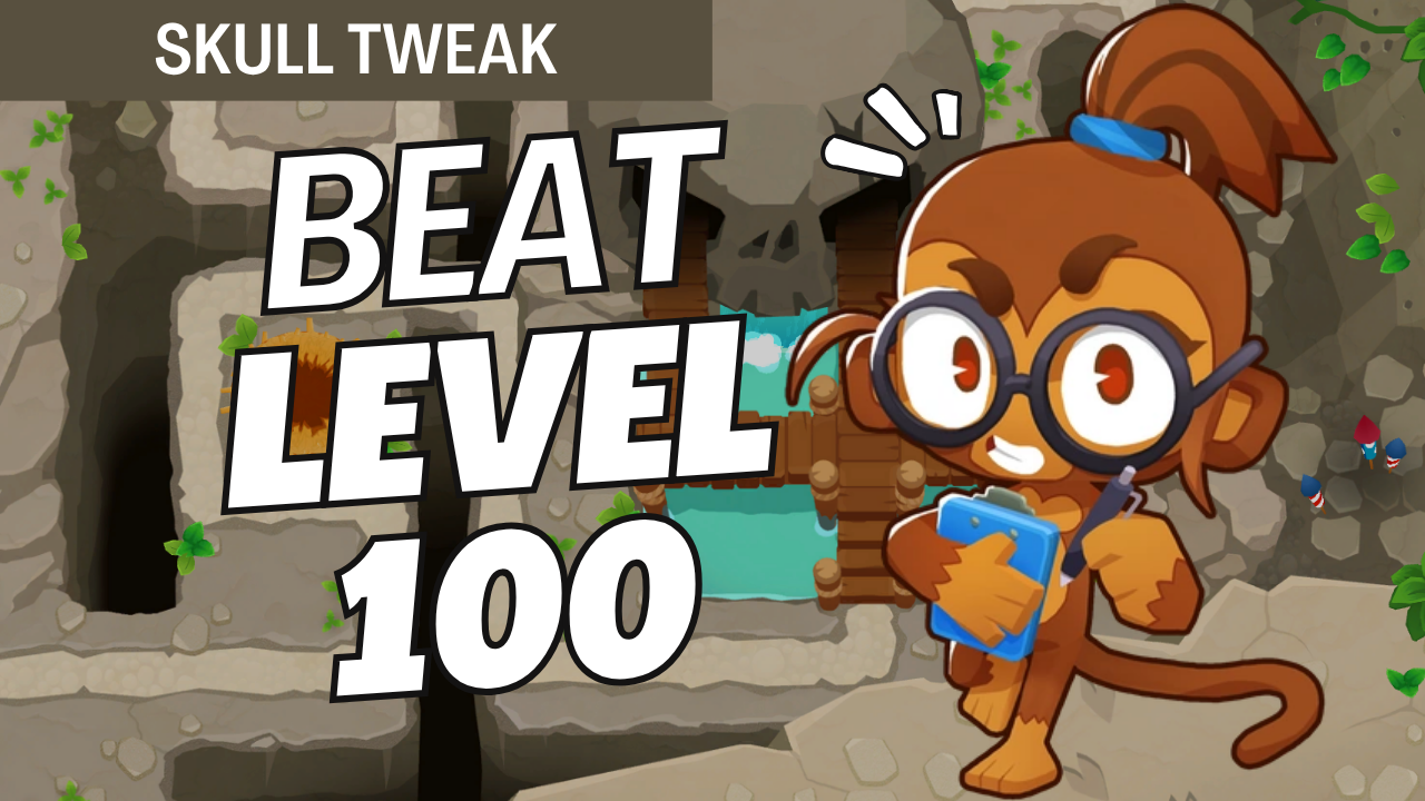 Round 100+ on Skull Tweak is extreme! Use powerful towers, smart placements, and optimized upgrades to survive the toughest high-round waves!