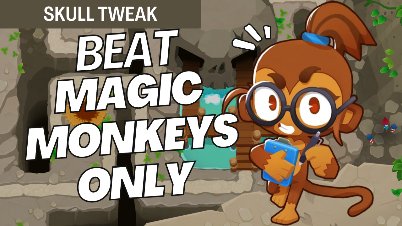 Magic Monkeys Only on Skull Tweak made easy! Use powerful Magic Monkeys, smart placements, and strong upgrades to dominate every round!