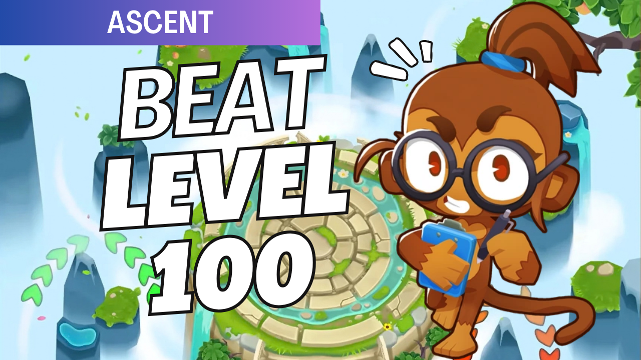 Push past Round 100 on Ascent! Take advantage of the map’s exceptionally long paths, build a powerful late-game defense, and prepare for fortified MOABs, DDTs, BADs, and increasingly difficult Freeplay rounds.