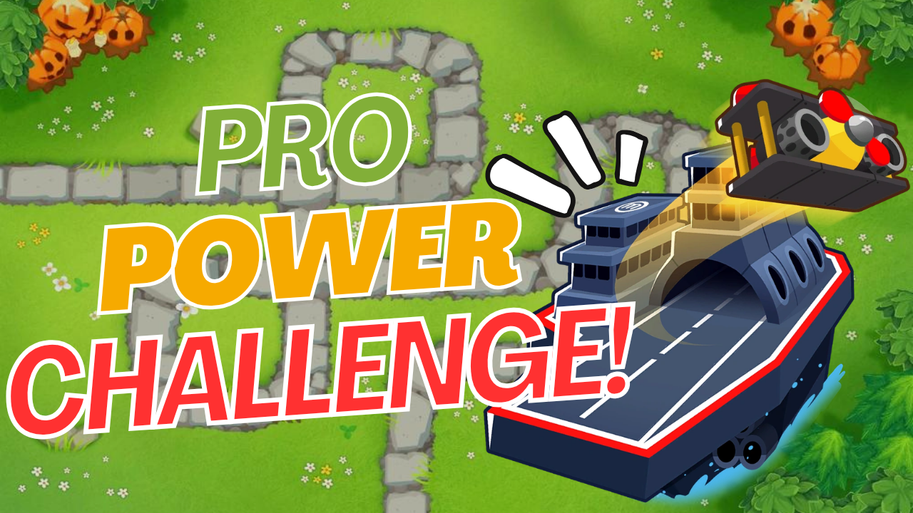 Complete the Pro Power Challenge in BTD6 with this simple Round 30–100 strategy using the new Pro Powers on Monkey Meadow.
