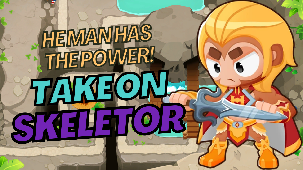 Complete Take On Skeletor in BTD6 and defeat Skeletor on Skull Tweak in the final chapter of the He-Man Has The Power! Tale.